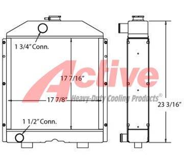 Iveco 321759 Radiator