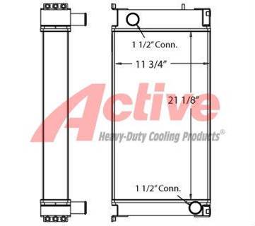 JCB 524-50 Radiator for a JCB 524-50 TELEHANDLER
