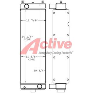 John Deere 160D Radiator for a John Deere 160D Excavator