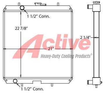 John Deere 325 Radiator