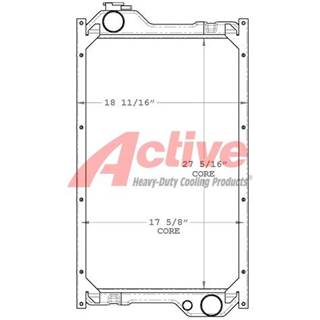 John Deere 444J Radiator
