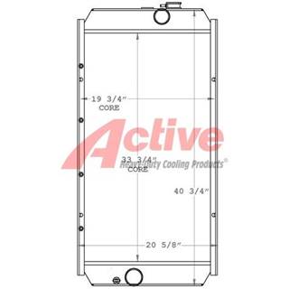 John Deere 544G Radiator