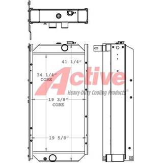 John Deere 544H Radiator