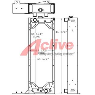 John Deere 550H Radiator