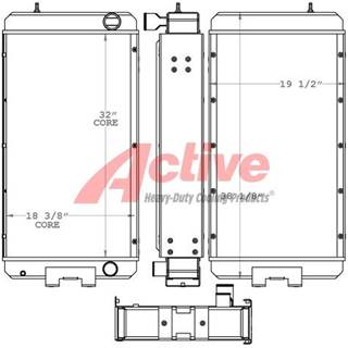 John Deere 6068 Radiator