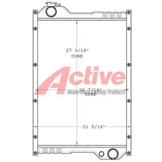 John Deere 624J Radiator