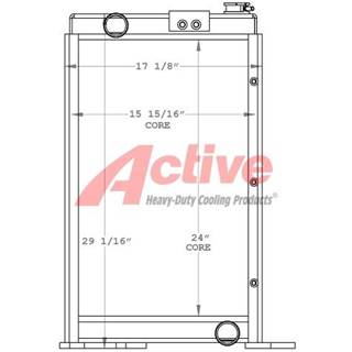 John Deere 710D Radiator