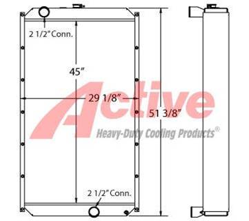John Deere 744H Radiator