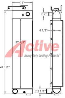John Deere 750J Radiator