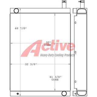 John Deere 844J Radiator