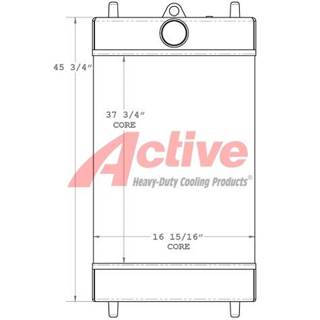 John Deere 850K Radiator