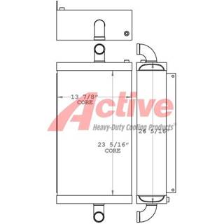 Kalmar DCE160-6 Radiator