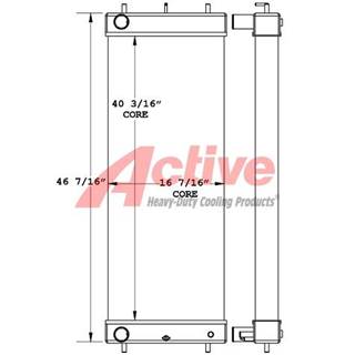 Kawasaki 70Z-7 Radiator