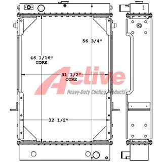 Kawasaki 80ZIV Radiator for a Kawasaki 80Z-IV Wheel Loader