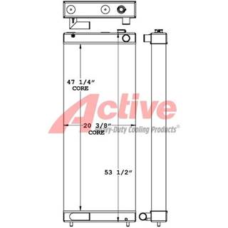 Kawasaki 92ZV-2 Radiator
