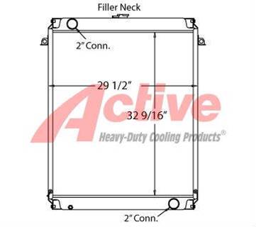 Kobelco SK200SRLC Radiator for a Kobelco SK200-SRLC