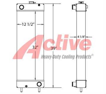 Kobelco SK210LC Radiator