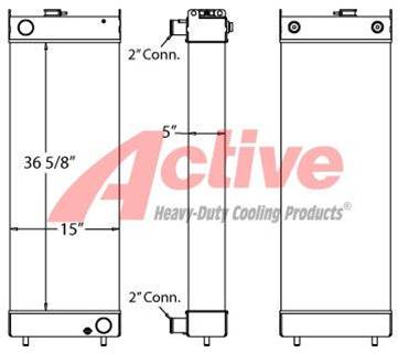 Kobelco SK295-9 Radiator