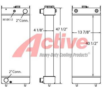 Kobelco SK350L-8 Radiator