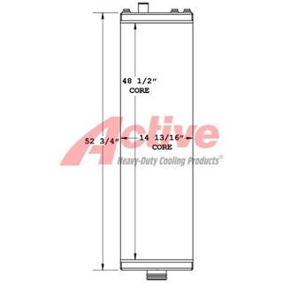 Komatsu D155AX-8 Radiator