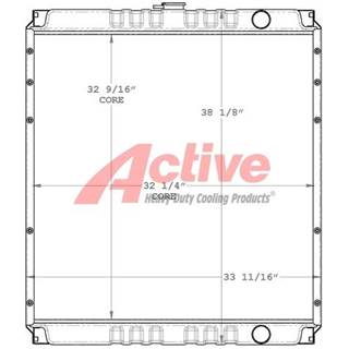 Komatsu Radiator for a Komatsu Dump Truck