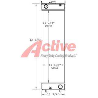 Komatsu PC160LC-7-EO Radiator