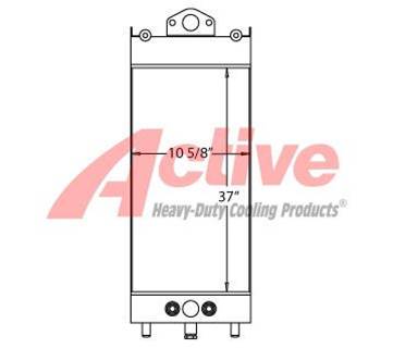 Komatsu PC220-LC8 Radiator