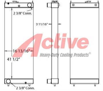 Komatsu PC300-8 Radiator