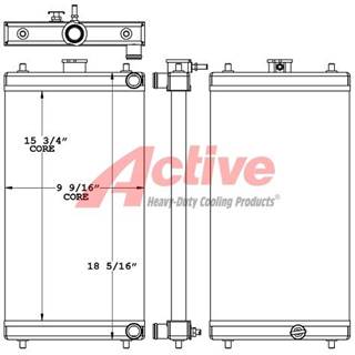 Komatsu PC35MR-2 Radiator