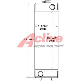 Komatsu PC78US-6 Radiator