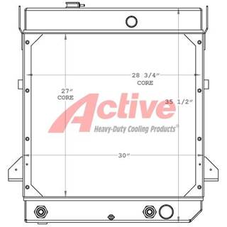 Komatsu WA180 Radiator
