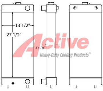 Komatsu WA200 Radiator