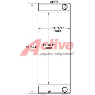 Komatsu WA200-6 Radiator
