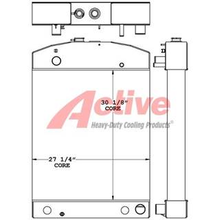 Komatsu WA300-1A Radiator