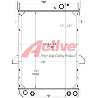 Komatsu WA320-3L Radiator