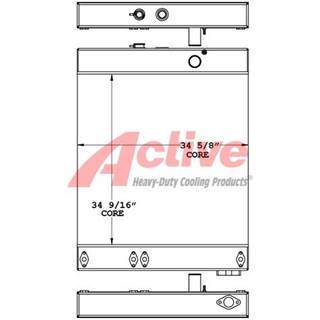 Komatsu WA420-1 Radiator