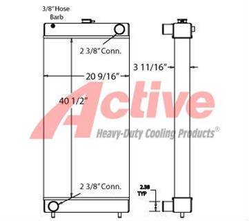 Komatsu WA430-6 Radiator