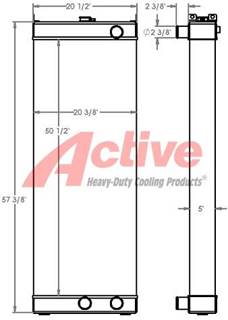 Komatsu WA470 Radiator