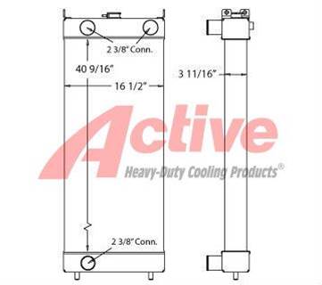 Komatsu WA480-6 Radiator