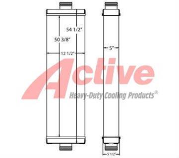 Komatsu WA600 Radiator