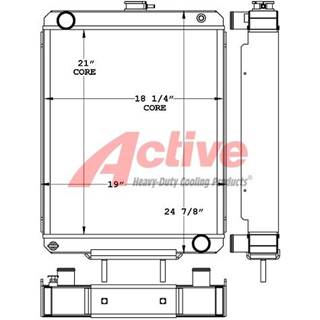 Kubota 40KW Generator Radiator