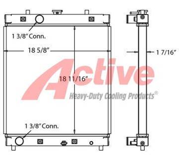 Kubota M5700 Radiator