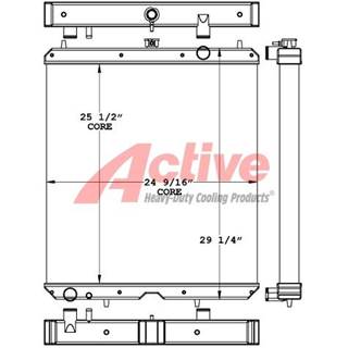 Kubota M6-131 Radiator