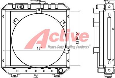 Kubota NSM2 Radiator
