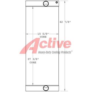 Liebherr 934C Radiator