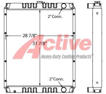 Link-Belt 210 Radiator for a Link-Belt 210 Excavator
