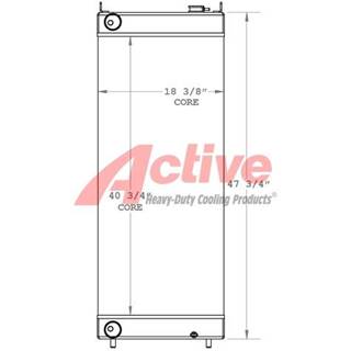 Link-Belt 330 LX Radiator for a Link-Belt 330