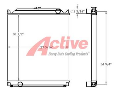 Magnum Radiator for a Magnum Generator / Compressor