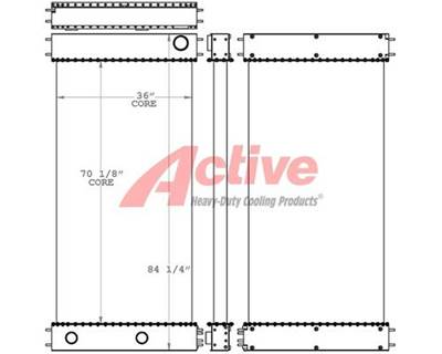 Manitowoc 2250 Radiator for a Manitowoc 2250 Crane