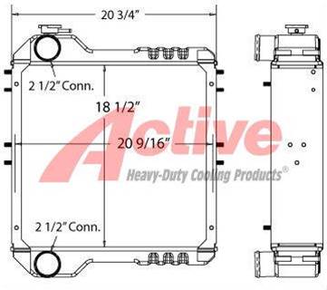 Massey Ferguson 750 Radiator